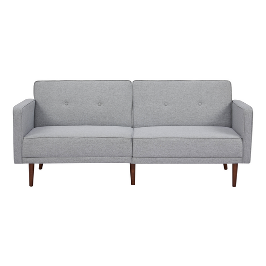 Split Back Convertible 3-Seat Sofa, Light Gray