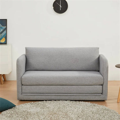 Love Seat Sofa,Light Gray