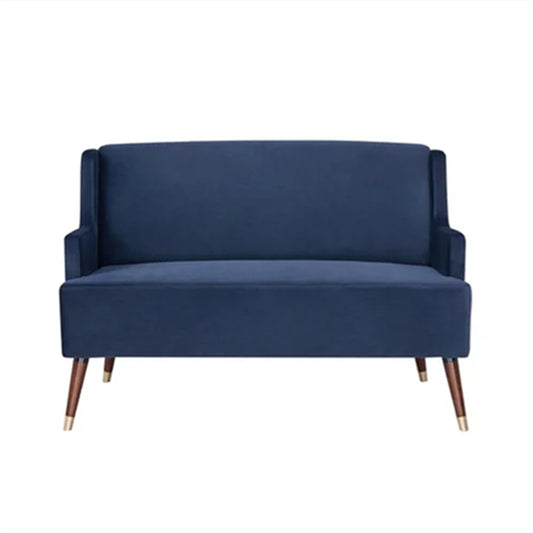 Love Seat Sofa,Blue Velvet