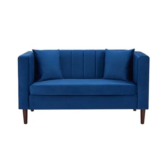 Love Seat Sofa,Blue Velvet