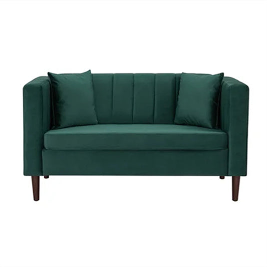 Love Seat Sofa,Green Velvet