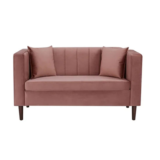 Love Seat Sofa,Pink Velvet
