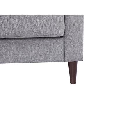 L-Shaped 3-Seat Sofa,Light Gray